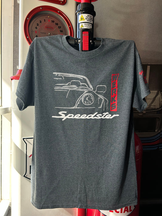 Dark Heather Speedster Werks T-Shirt