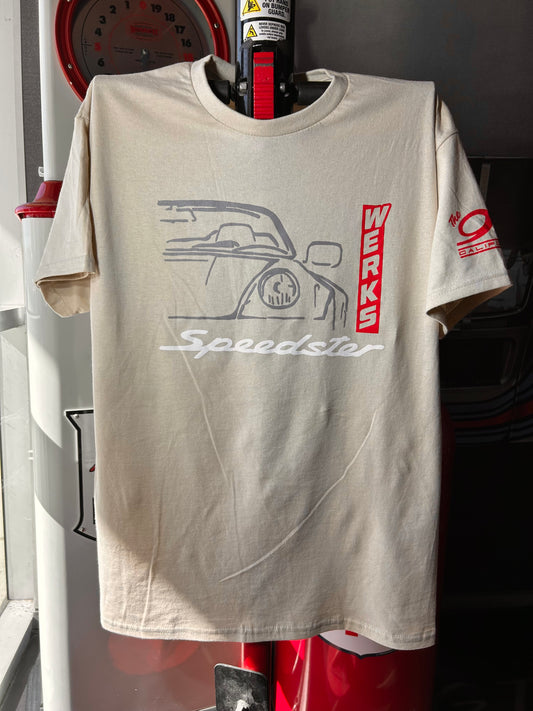 Tan Speedster Werks T-Shirt